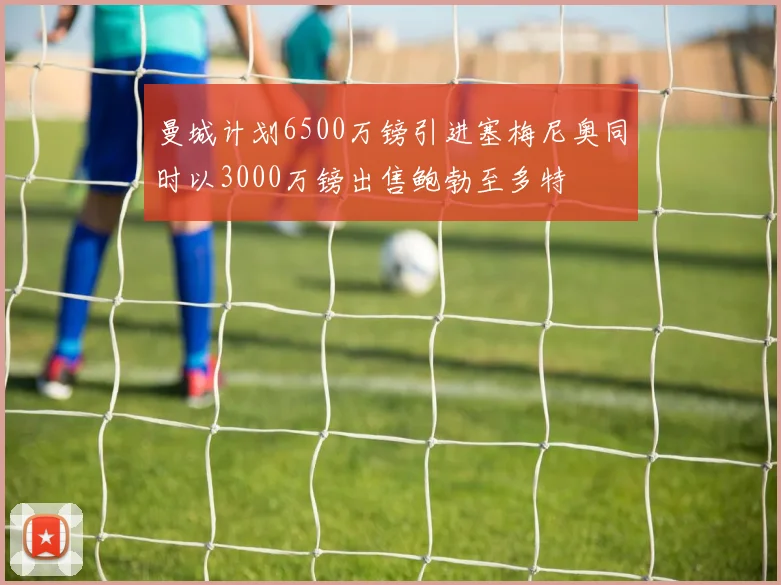 曼城计划6500万镑引进塞梅尼奥同时以3000万镑出售鲍勃至多特
